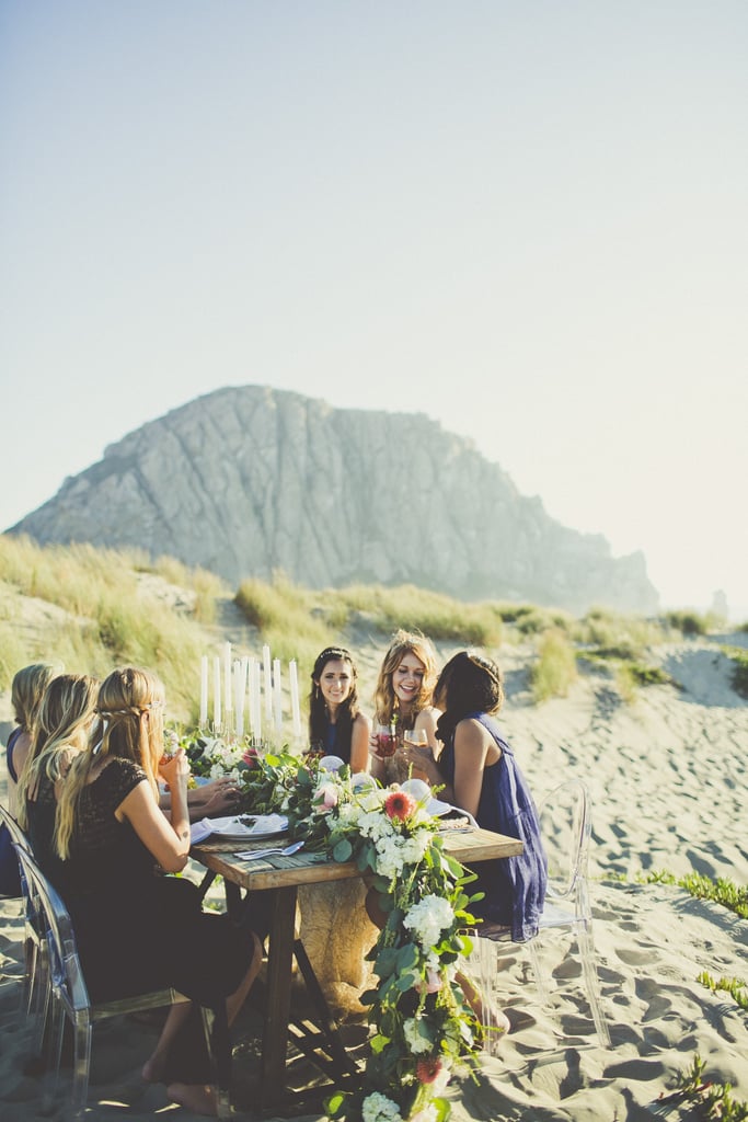 Mermaid-Themed Beach Bridal Shower Mermaid-Themed Beach Bridal Shower