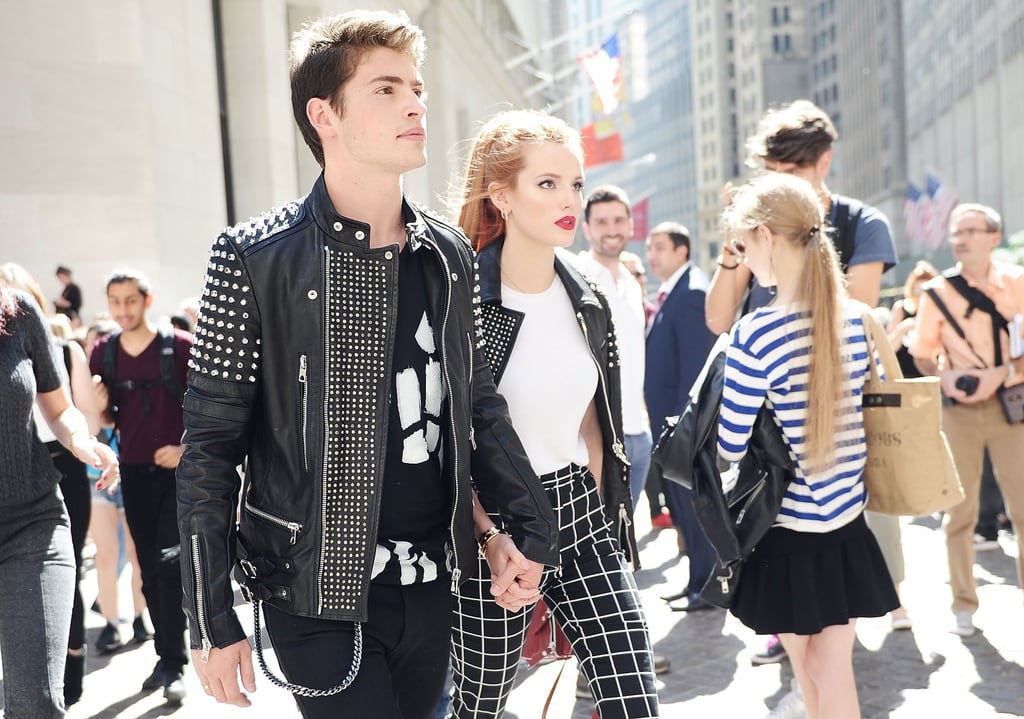 Bella Thorne and Gregg Sulkin at New York Fashion Week