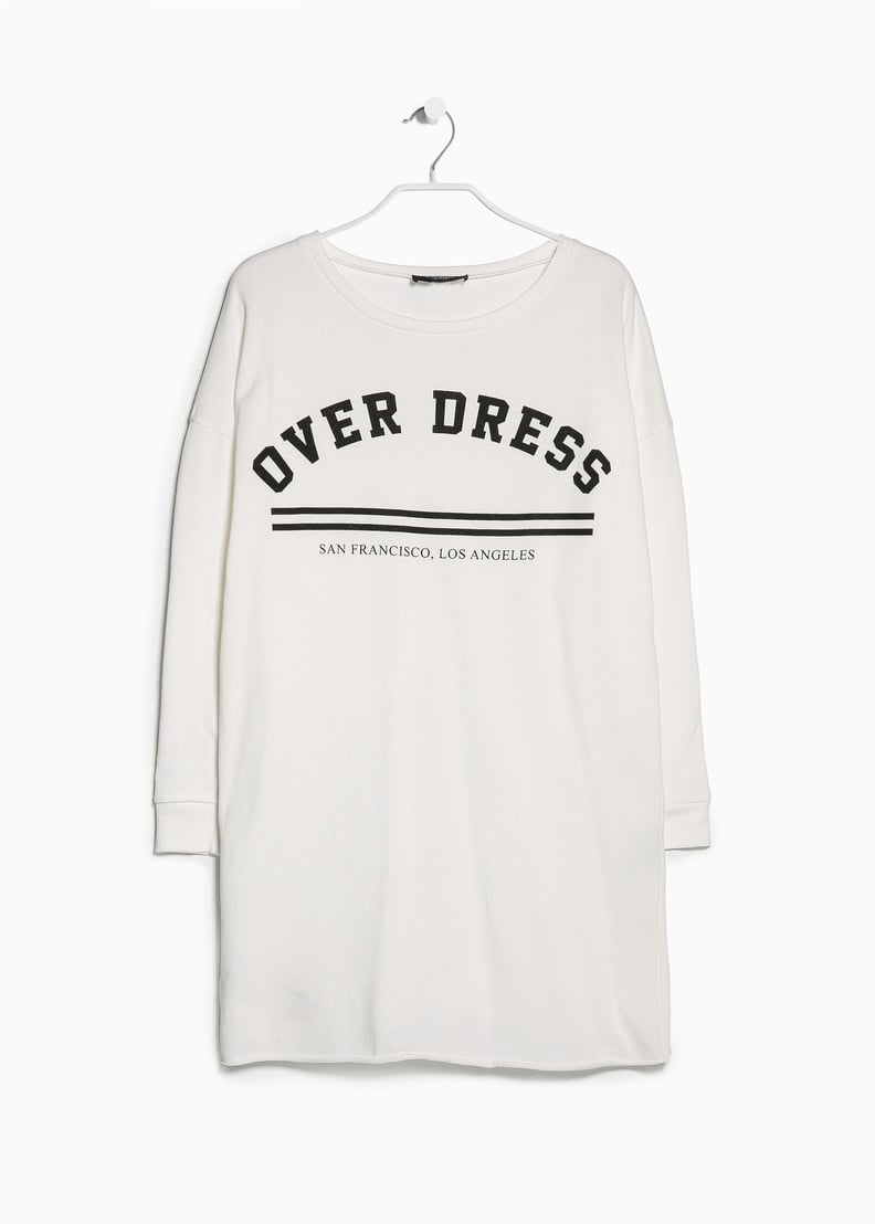 Mango Oversize Jersey Dress