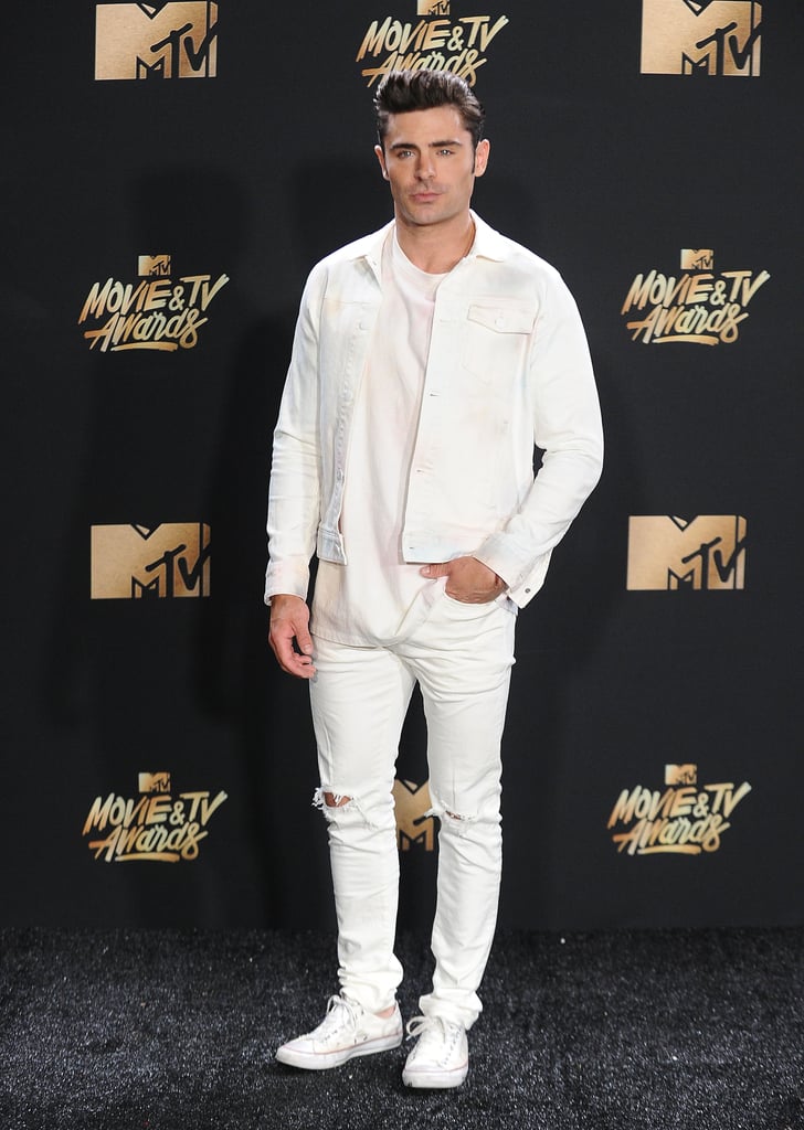 Zac Efron MTV Movie and TV Awards Red Carpet Dresses 2017 POPSUGAR