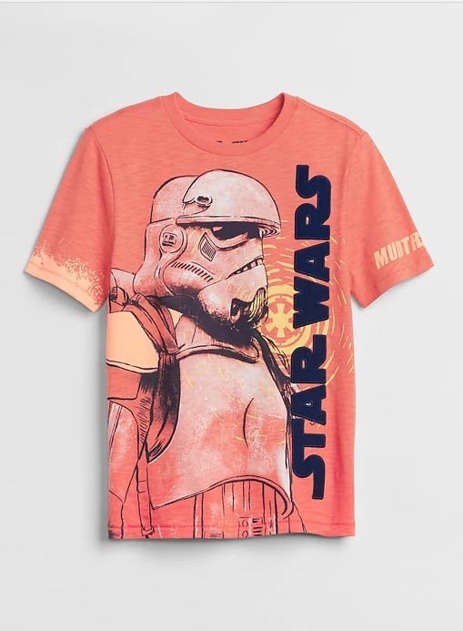 Pink Graphic Stormtrooper T-Shirt