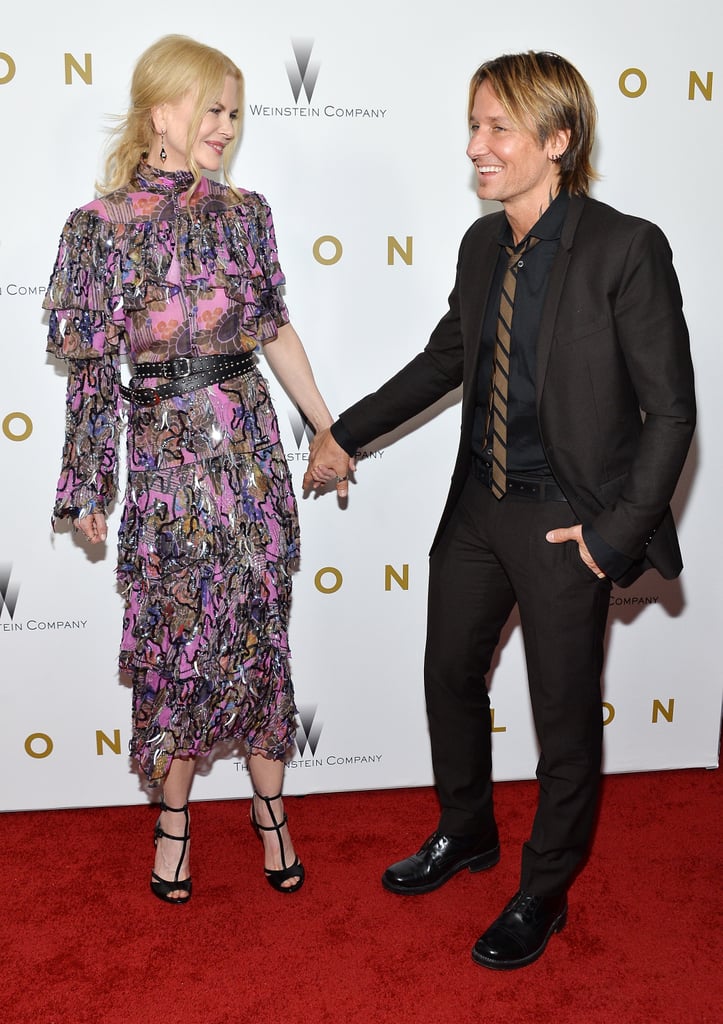 The two held hands as they walked the red carpet for the NYC premiere of Lion in November 2016.