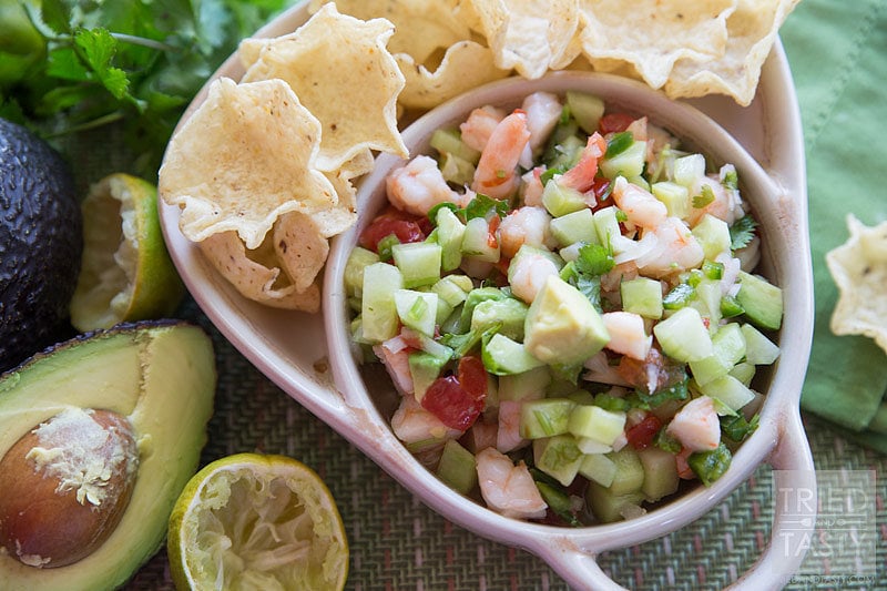 Shrimp and Avocado Ceviche