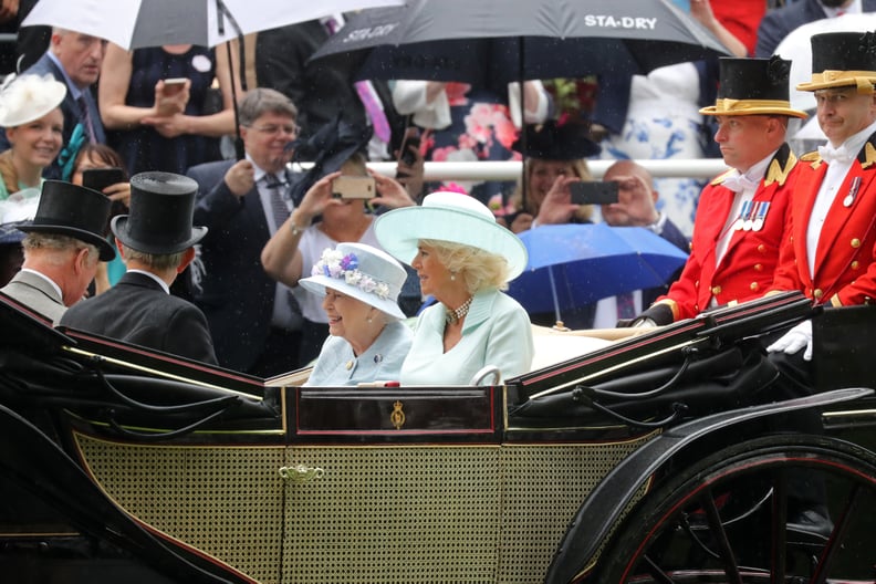 Queen Elizabeth II and Camilla, Duchess of Cornwall