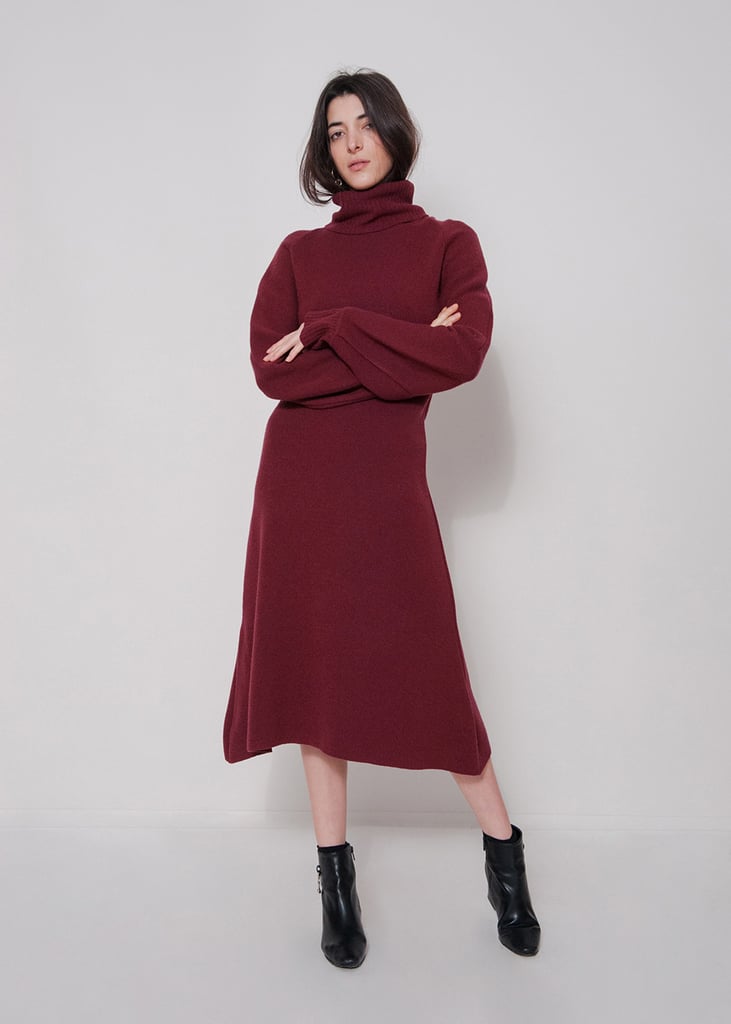 "You can get away with wearing a dress in the dead of Winter if it looks like this turtleneck version ($175). I already have a black ribbed knit dress, so the burgundy would be a nice addition to my wardrobe. Plus, check out the puffy sleeves." — Marina Liao, assistant editor, Fashion