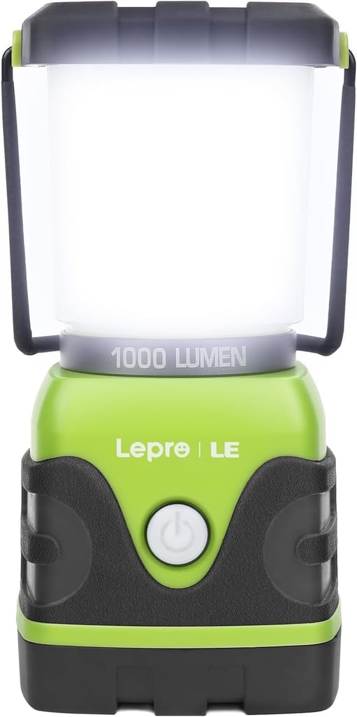 A Battery-Powered Camping Lantern