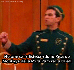每当Esteban兴奋并说全名