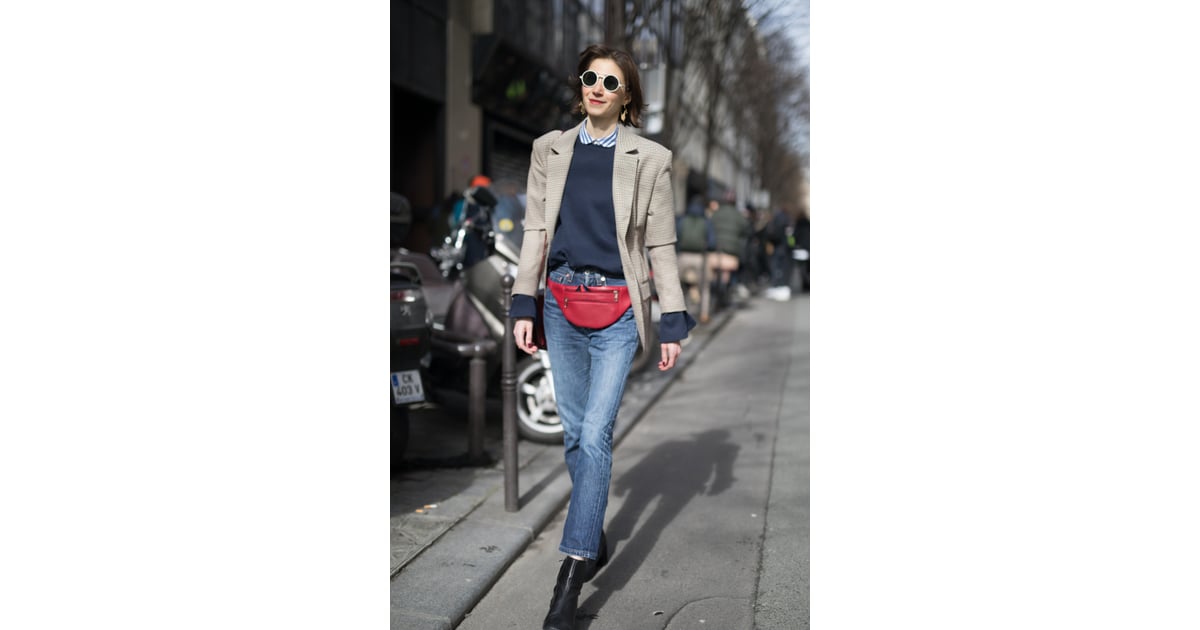 Wear a ButtonDown Blouse Under Your Sweater Winter Work Outfits