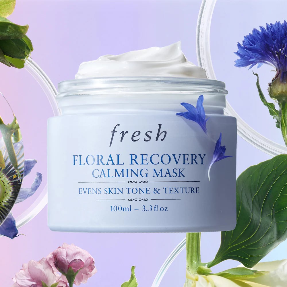 For Sensitive Skin: Fresh Floral Recovery Redness Reducing Overnight Mask