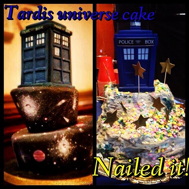 TARDIS Universe Cake