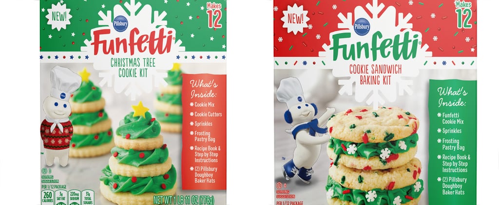 Pillsbury's Funfetti Christmas Tree Cookie Kits