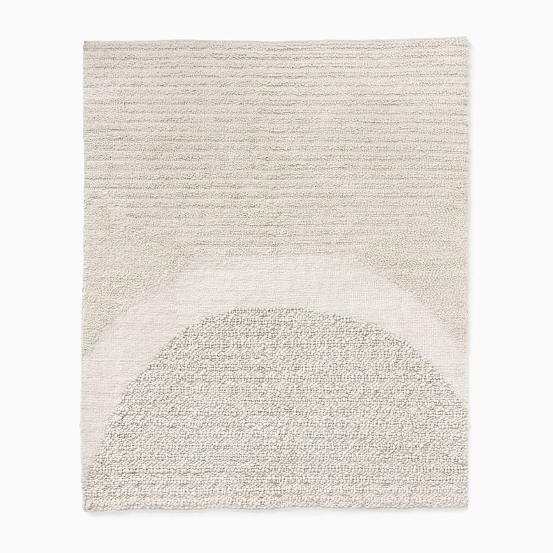 A Minimal Rug: West Elm Textured Arches Rug