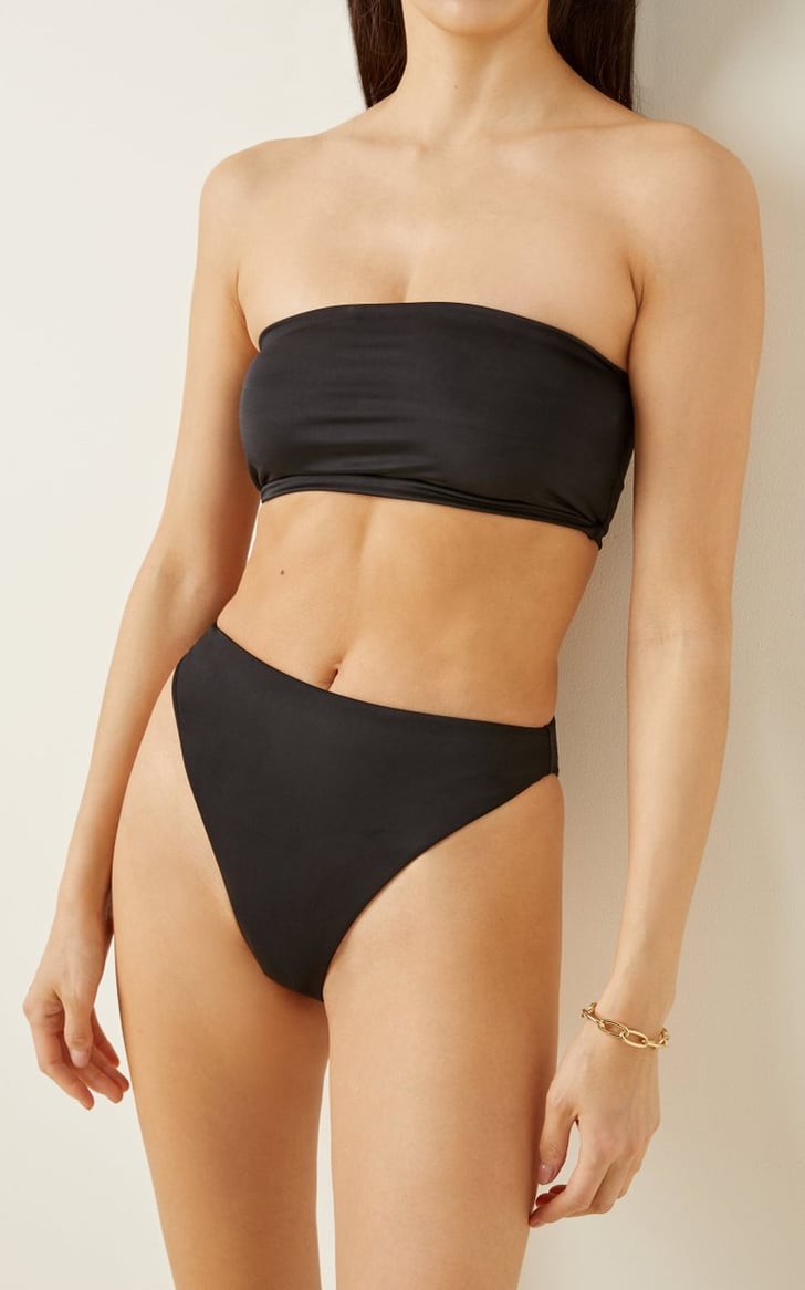 Aexae High Cut Triangle Bikini Bottom | Best Swimwear From Moda