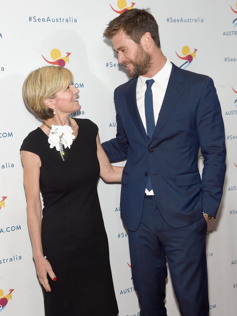 Chris Hemsworth at a Campaign Launch in NYC 2016