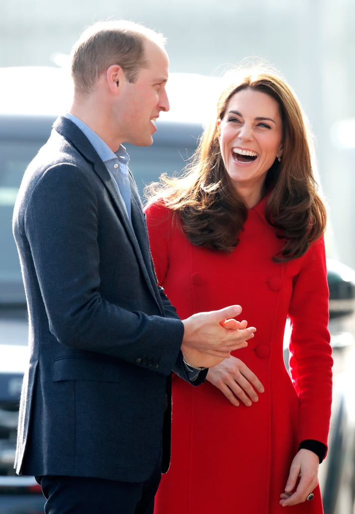 Kate Middleton Smiling at Prince William Pictures