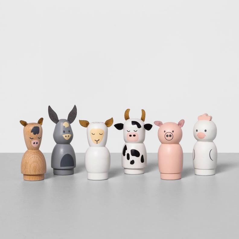 Wooden Peg Play Animals