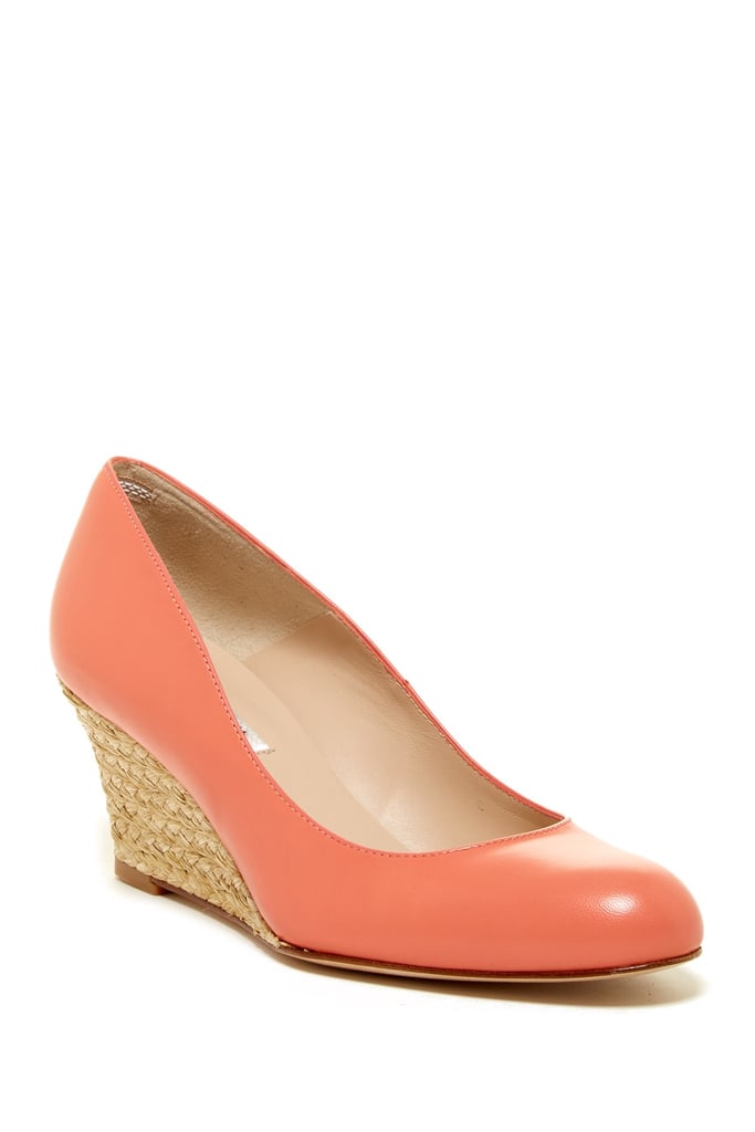 L.K. Bennett Zella Round Toe Jute Wedge Pump ($170, originally $325)