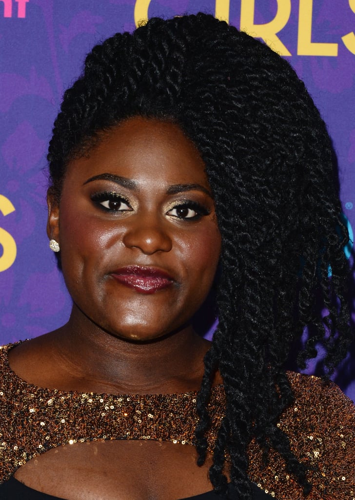 There was no shortage of dramatic hair once Danielle Brooks came down the carpet. Her beautiful braided style was paired with deep lipstick and a sexy smoky eye.