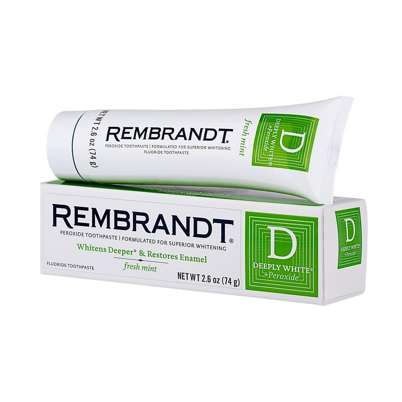 Rembrandt Deeply White Whitening Fluoride Toothpaste Mint