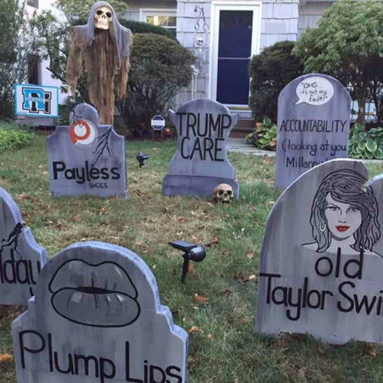 Dad's Funny Halloween Graveyard 2017
