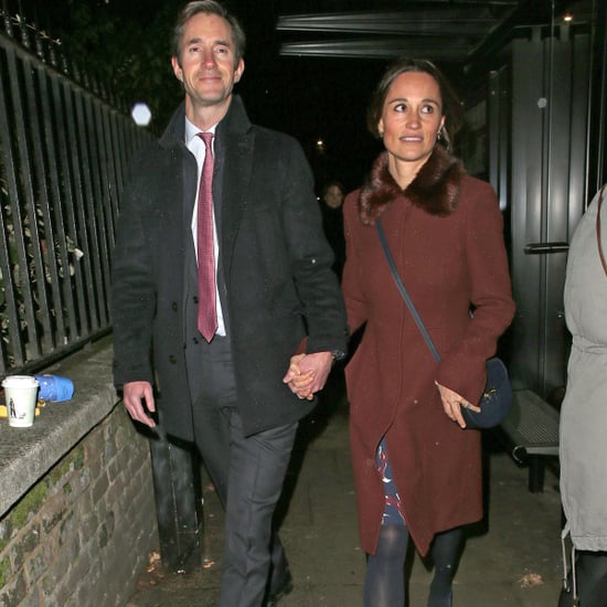 Pippa Middleton in Kate Spade Dress With Fox Print
