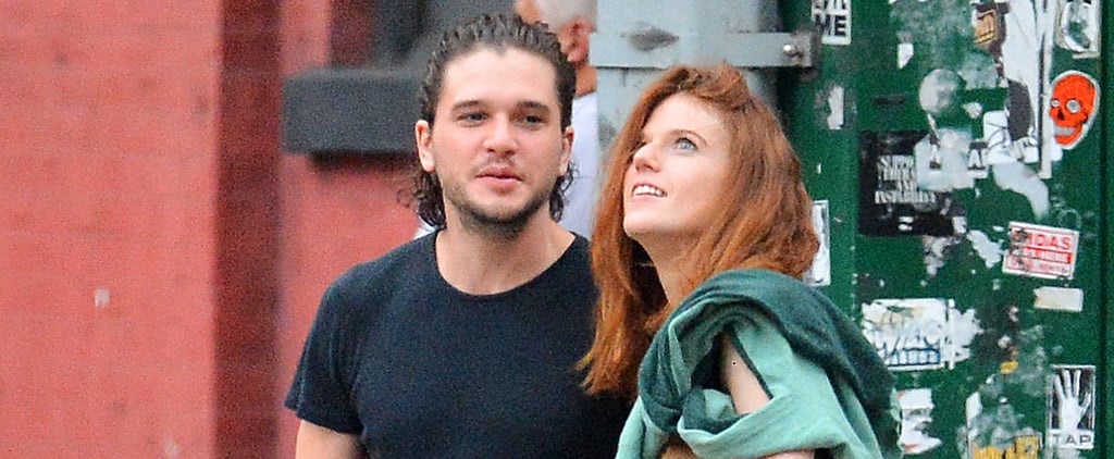 Kit Harington and Rose Leslie Out in NYC September 2016