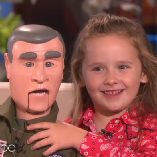 Little Girl's Ventriloquist Act on The Ellen DeGeneres Show