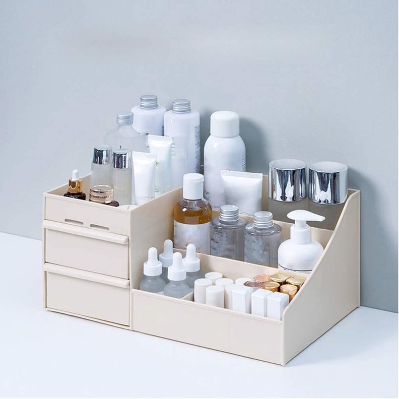 A Cosmetics Organizer: Skemix Large Cosmetic Storage Box