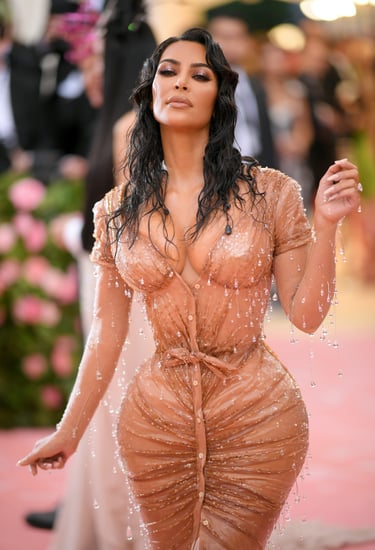 Kim Kardashian Met Gala Dress Fitting Video 2019 Popsugar Fashion