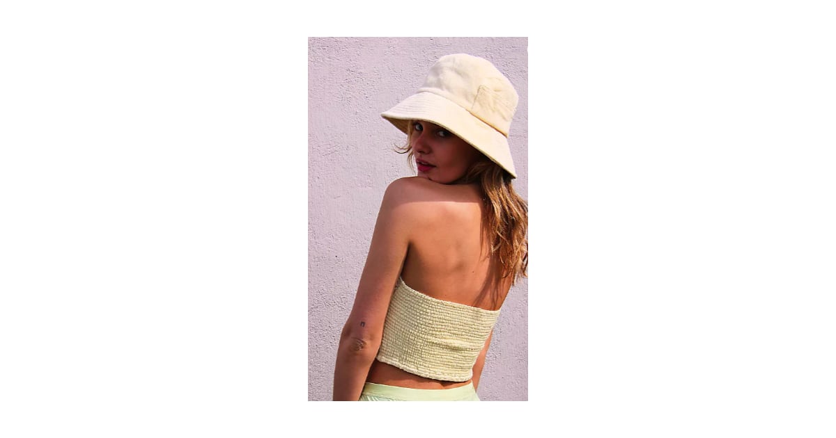 Free People Wave Terry Bucket Hat These Are The Hat Trends You Ll Be Wearing All Summer Popsugar Fashion Photo 5