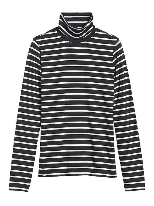 Threadsoft Turtleneck T-Shirt