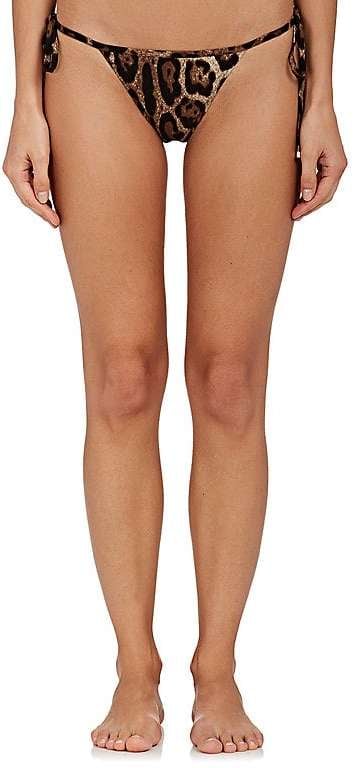 Candice's Exact Dolce & Gabbana Leopard String Bikini Bottom