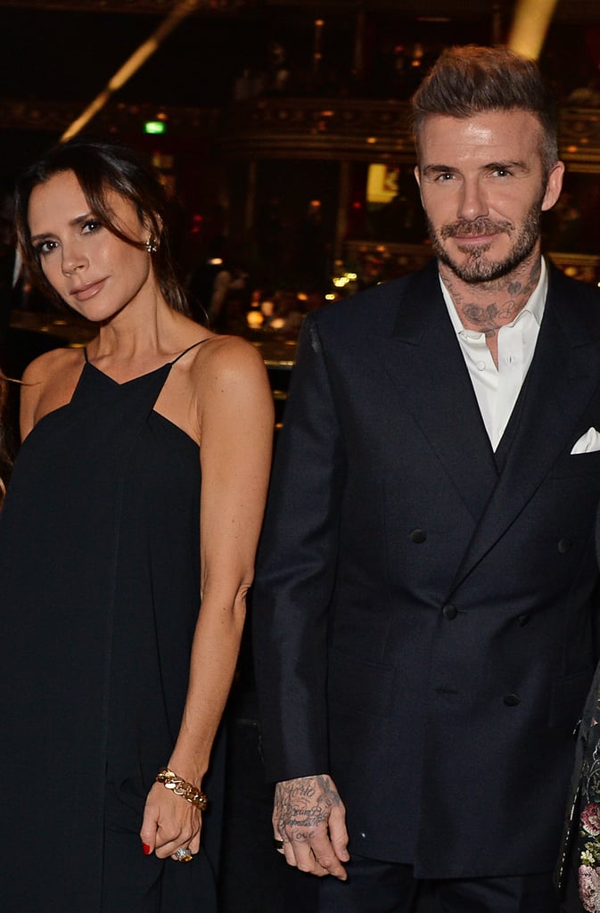 David and Victoria Beckham British Fashion Awards 2018