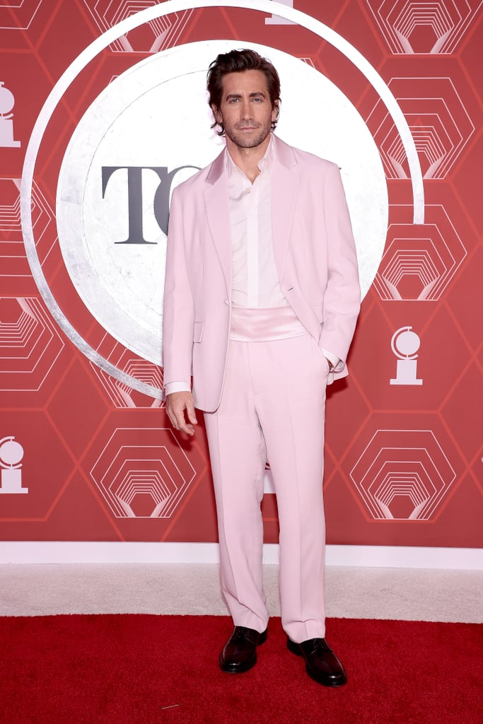 Jake Gyllenhaal Wore a Pink Tuxedo to the Tonys