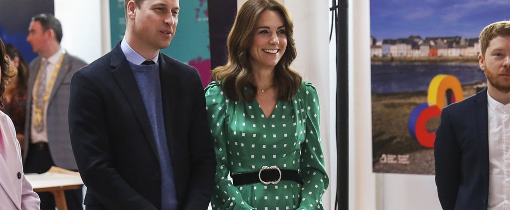 Kate Middleton's Green Suzannah Polka-Dot Dress and Belt