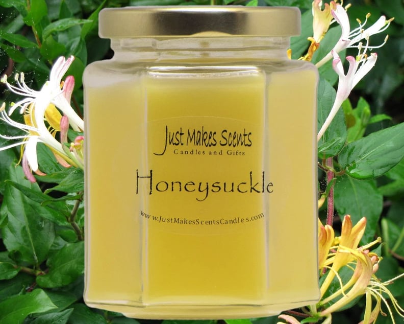 A Spring and Summer Candle: Honeysuckle Scented Blended Soy Candle