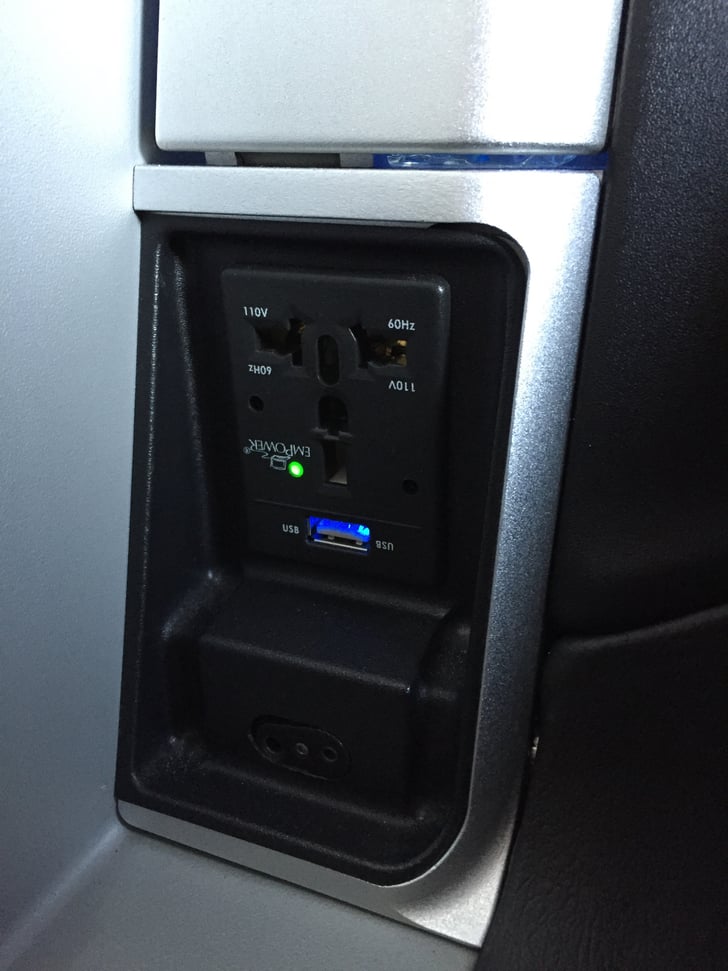 Here's a closer look at the charging station. What It's Like to Fly