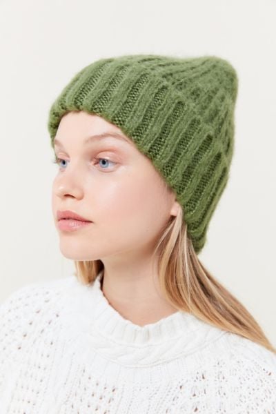 Urban Outfitters Bouclé Knit Beanie