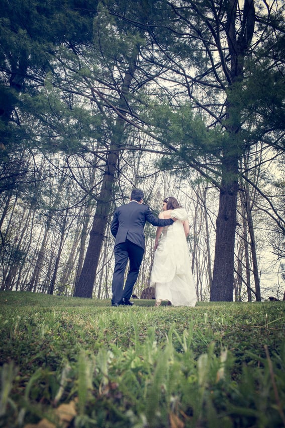 Rainy Lake Wedding