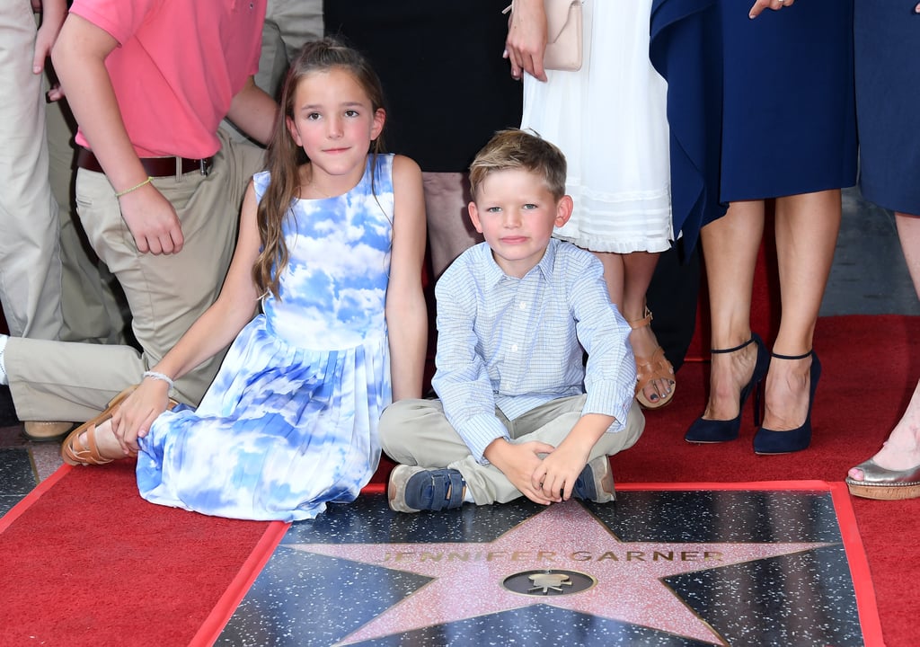 Jennifer Garner and Kids at Hollywood Star Ceremony 2018