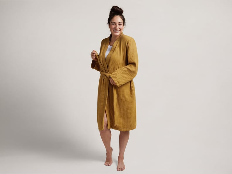 Parachute Cloud Cotton Robe in Amber