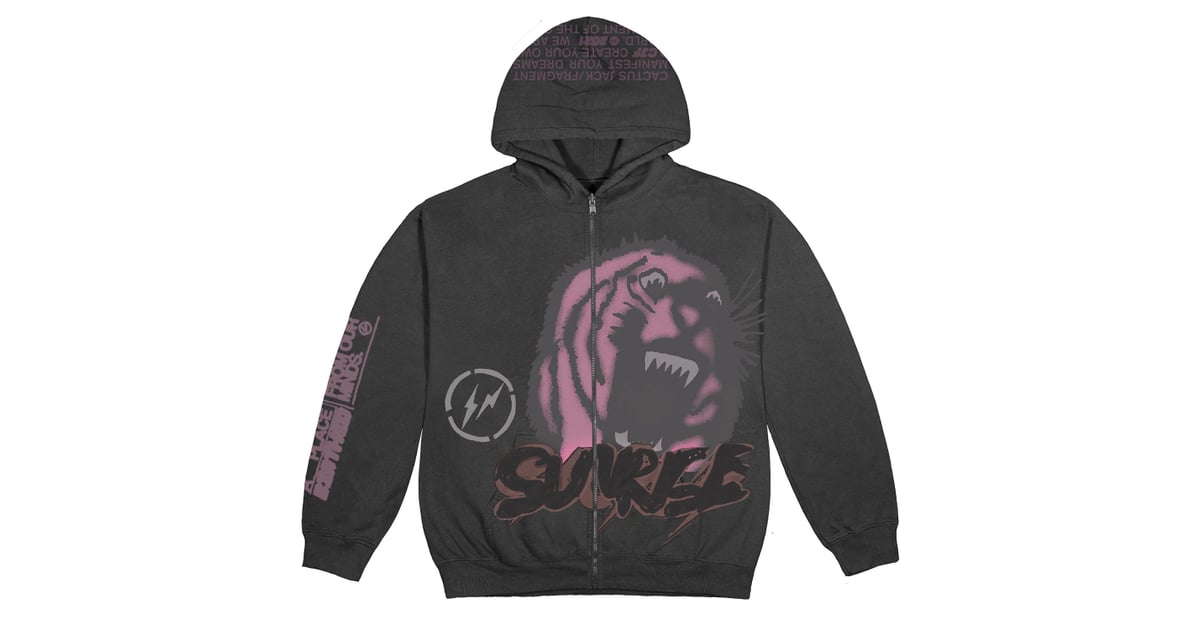 Cactus jack zip up hoodie clearance