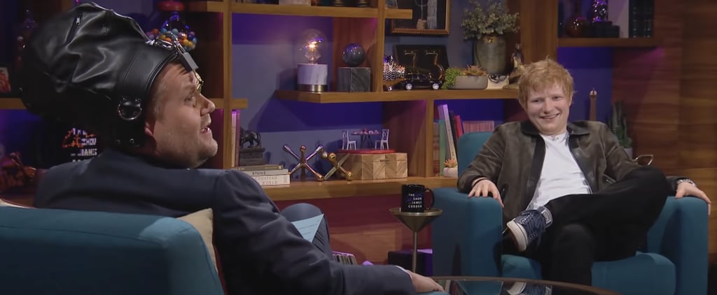 Ed Sheeran Can't Stop Pranking Courteney Cox With This NSFW Mask