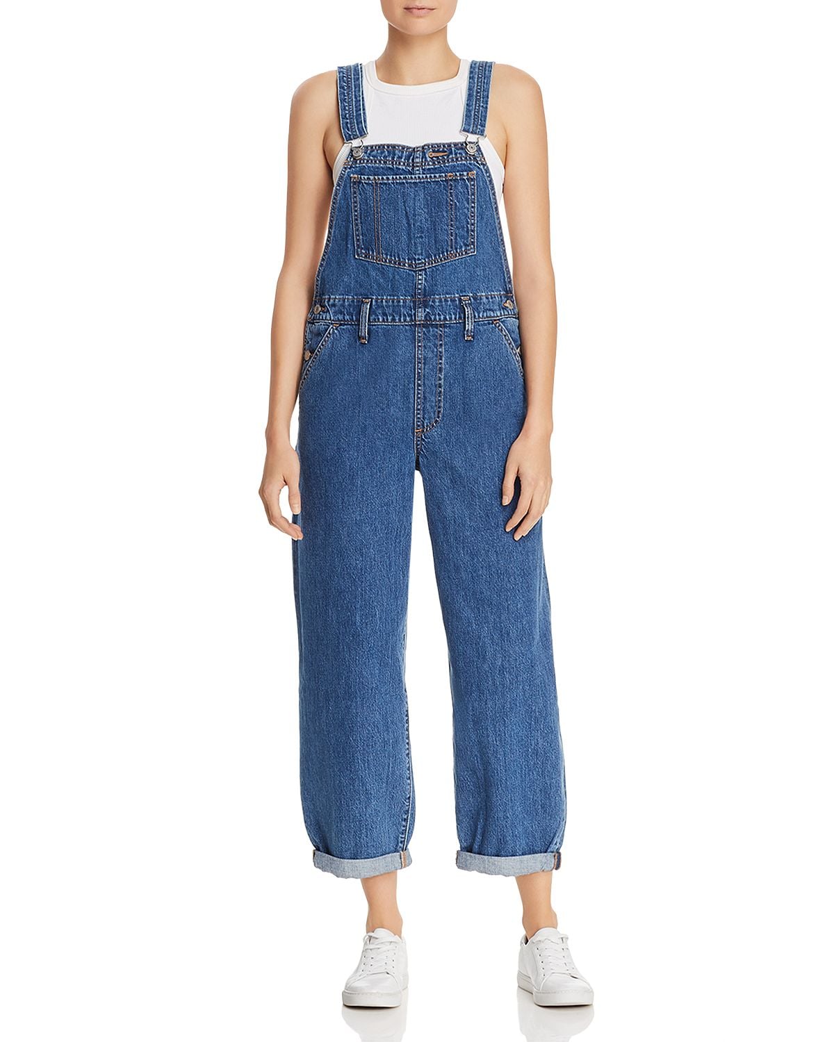 Levi's Baggy Denim Overalls in Larger Than Life | J Lo Took Us Back to the  '90s in Her Denim Overalls, and I'm Not Even Mad About It | POPSUGAR  Fashion Photo