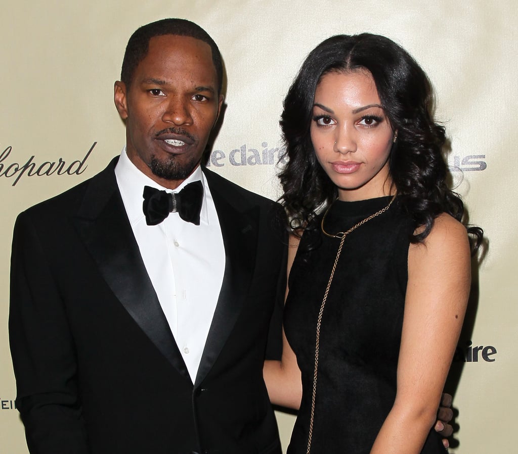 Jamie and Corinne Foxx in 2013