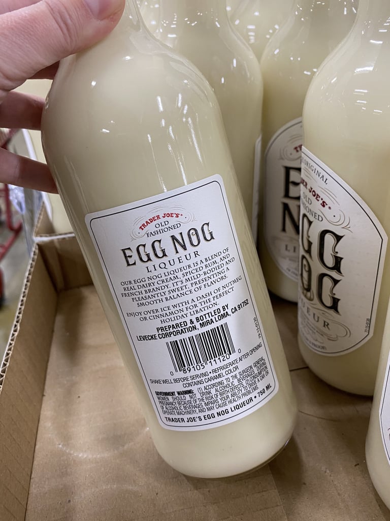 Trader Joe's Is Selling Bottles of Eggnog Liqueur For $8