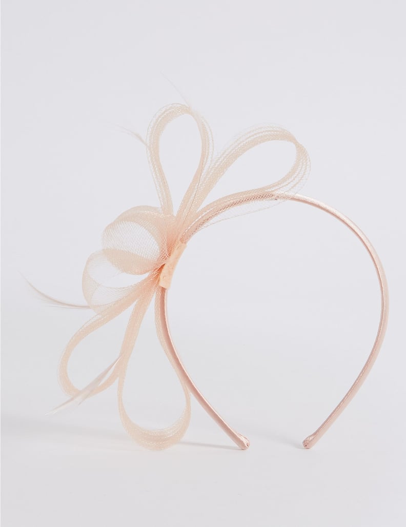 M&S Collection Textured Fascinator Bow