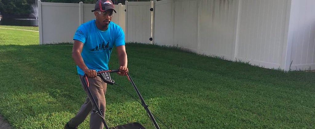 Man Mowing Lawns For Free Across 50 States