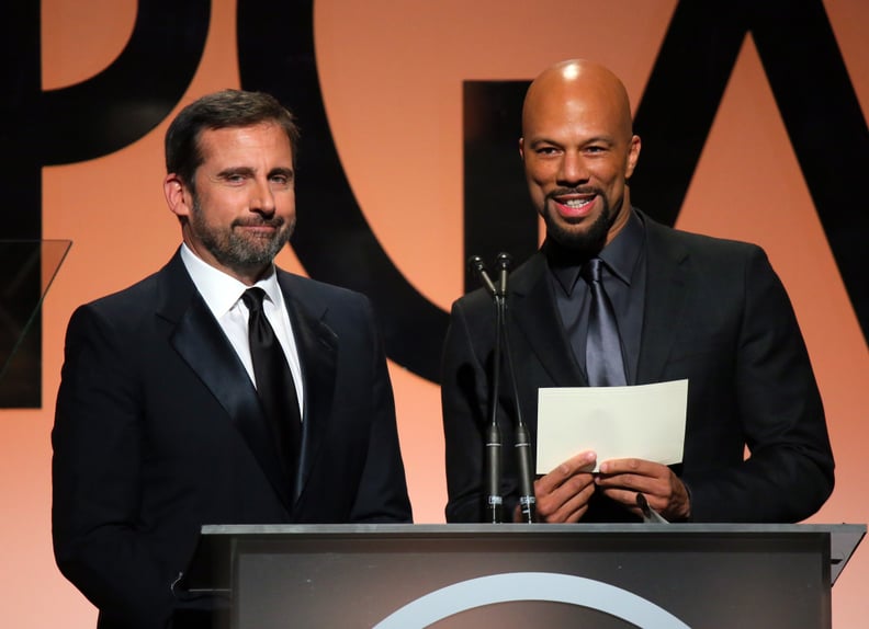 Steve Carell and Common
