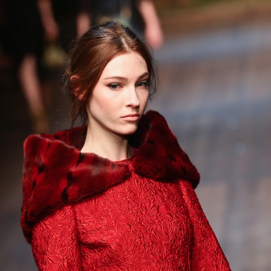 Dolce and Gabbana Fall 2014 Hair and Makeup Runway Pictures